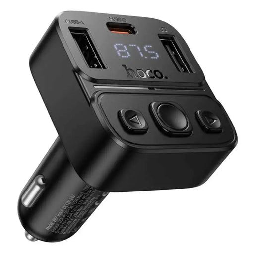 techplus Hoco E87 Dual Port 35W Car Bluetooth FM Transmitter Hoco E87 Dual Port 35W Car Bluetooth FM Transmitter