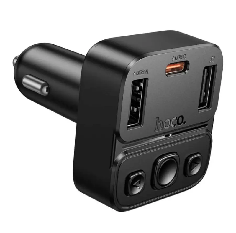 Hoco E87 Dual Port 35W Car Bluetooth FM Transmitter NZ by techplus