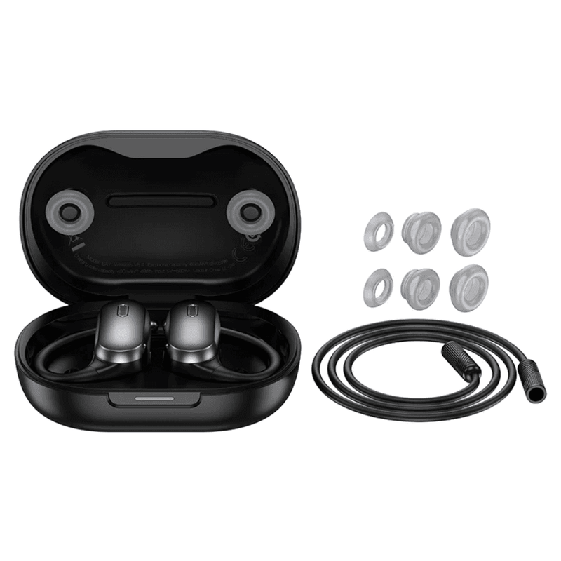 techplus Open-Ear TWS Earbuds with Ear Hook | ANC+ENC, 7-Hour Playback (EA7) Open-Ear TWS Earbuds with Ear Hook | ANC+ENC, 7-Hour Playback (EA7)