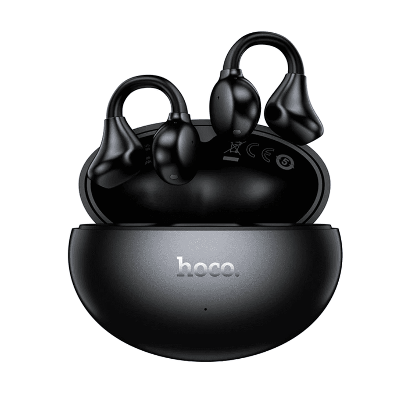 techplus Open-Ear TWS Clip-On Earbuds with Bluetooth 5.4 | 6-Hour Playback & App Control (EA8) - Black Open-Ear TWS Clip-On Earbuds with Bluetooth 5.4 | 6-Hour Playback & App Control (EA8) - Black