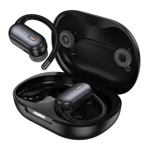 BroDeals Earphone Open Ear TWS Earbud w/ Ear Hook, ANC+ENC Noise Cancellation Open Ear TWS Earbud w/ Ear Hook, ANC+ENC Noise Cancellation