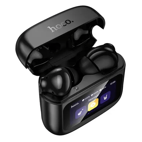 BroDeals Earphone TWS Earbud w/ LCD Touch Screen, 7 Hours TWS Earbud w/ LCD Touch Screen, 7 Hours