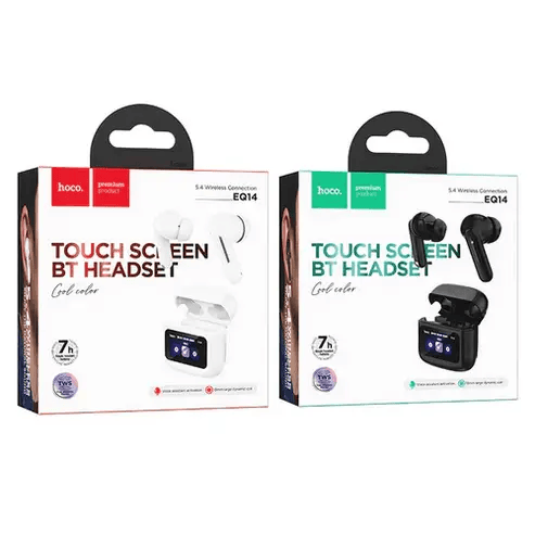 BroDeals Earphone TWS Earbud w/ LCD Touch Screen, 7 Hours TWS Earbud w/ LCD Touch Screen, 7 Hours