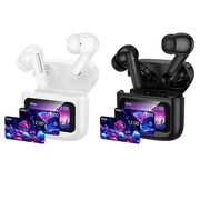 BroDeals Earphone TWS Earbud w/ LCD Touch Screen, 7 Hours TWS Earbud w/ LCD Touch Screen, 7 Hours