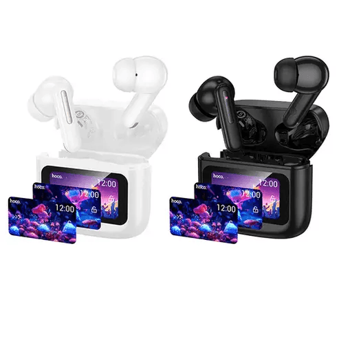 BroDeals Earphone TWS Earbud w/ LCD Touch Screen, 7 Hours TWS Earbud w/ LCD Touch Screen, 7 Hours