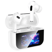 BroDeals Earphone TWS Earbud w/ LCD Touch Screen, ANC Noise Cancelling, 4 Hours TWS Earbud w/ LCD Touch Screen, ANC Noise Cancelling, 4 Hours
