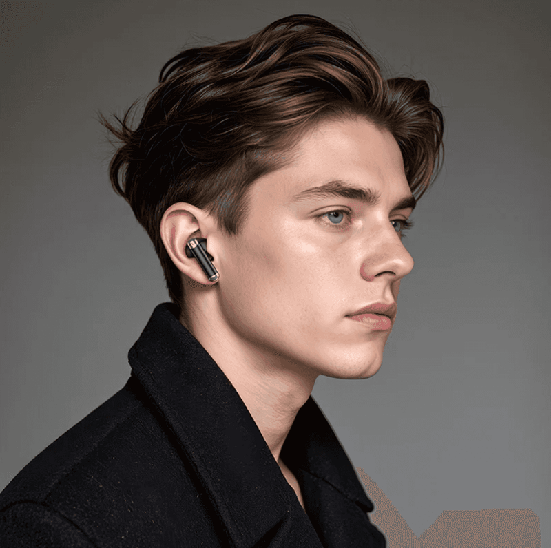 techplus TWS Earbuds with ANC + ENC Noise Cancellation | Bluetooth 5.4 and LED Display (EQ26) - Black TWS Earbuds with ANC + ENC Noise Cancellation | Bluetooth 5.4 and LED Display (EQ26) - Black