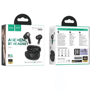 techplus TWS Earbuds with ANC + ENC Noise Cancellation | Bluetooth 5.4 and LED Display (EQ26) - Black TWS Earbuds with ANC + ENC Noise Cancellation | Bluetooth 5.4 and LED Display (EQ26) - Black