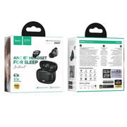 techplus Mini TWS Earbuds with ANC Noise Cancelling, Sleep-Friendly Design and Bluetooth 6.0 (EQ37) - Black Mini TWS Earbuds with ANC Noise Cancelling, Sleep-Friendly Design and Bluetooth 6.0 (EQ37) - Black