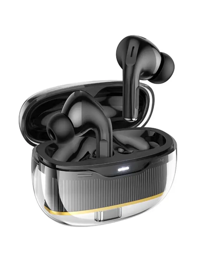 Hoco EW54 TWS Bluetooth Earbuds Clear Body NZ by techplus