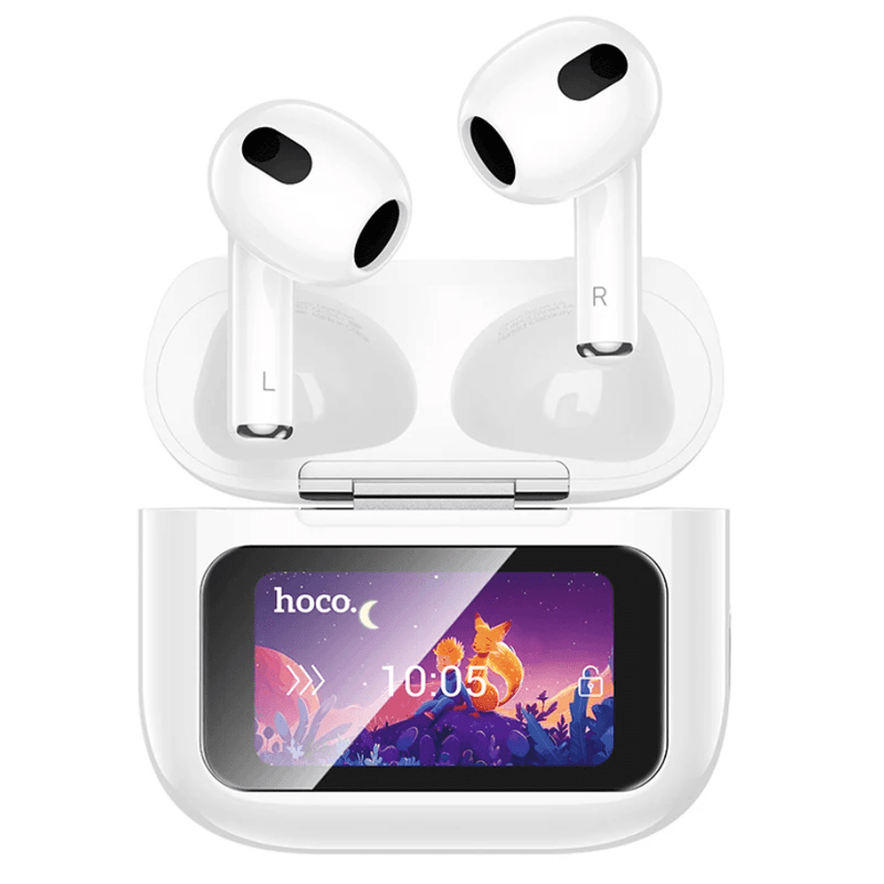 techplus TWS Wireless Earbuds with LCD Touch Screen | Bluetooth 5.4 (EW81) TWS Wireless Earbuds with LCD Touch Screen | Bluetooth 5.4 (EW81)