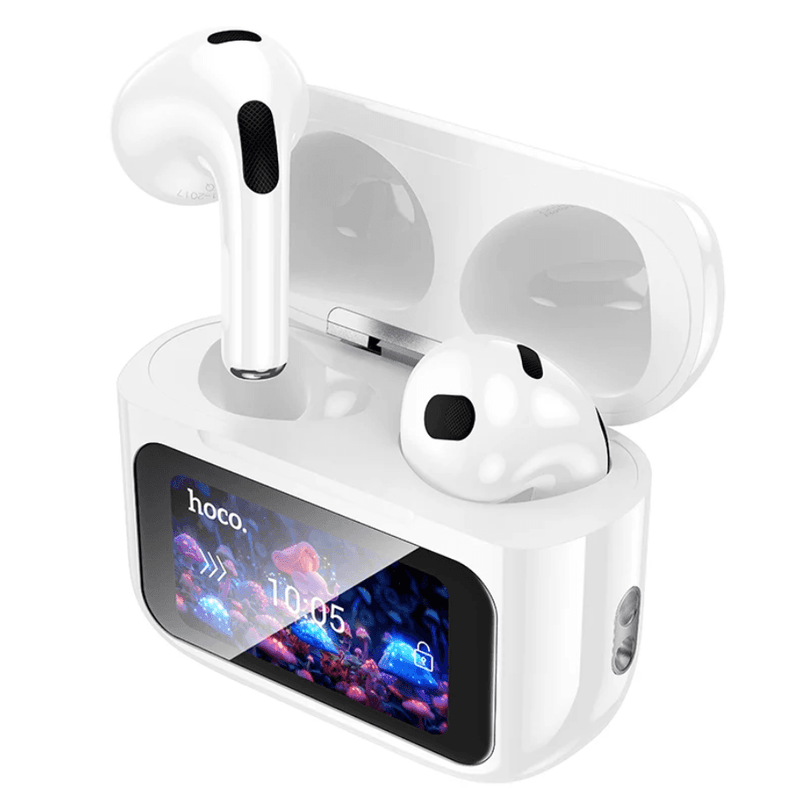 techplus TWS Wireless Earbuds with LCD Touch Screen | Bluetooth 5.4 (EW81) TWS Wireless Earbuds with LCD Touch Screen | Bluetooth 5.4 (EW81)