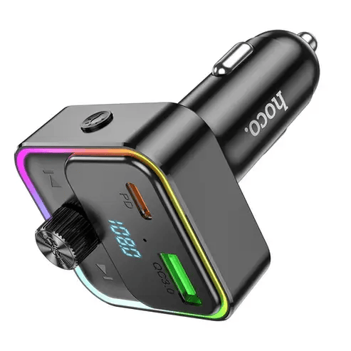 BroDeals FM Kit 30W FM Car Kit with PD+QC, RGB Light 30W FM Car Kit with PD+QC, RGB Light