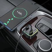 BroDeals FM Kit 30W FM Car Kit with PD+QC, RGB Light 30W FM Car Kit with PD+QC, RGB Light