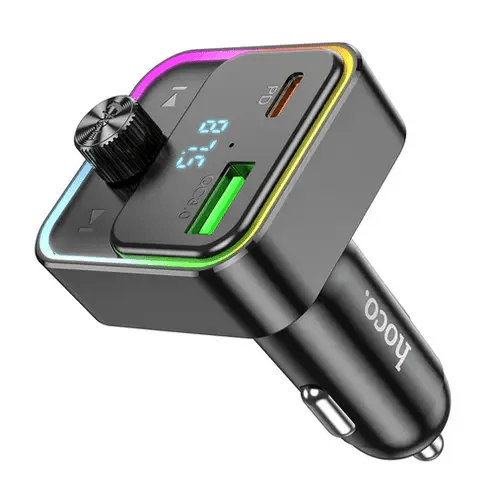 BroDeals FM Kit 30W FM Car Kit with PD+QC, RGB Light 30W FM Car Kit with PD+QC, RGB Light