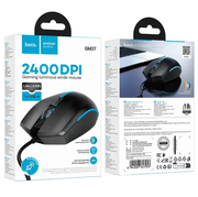 Hoco GM37 RGB Wired Gaming Mouse 2400 DPI NZ by techplus