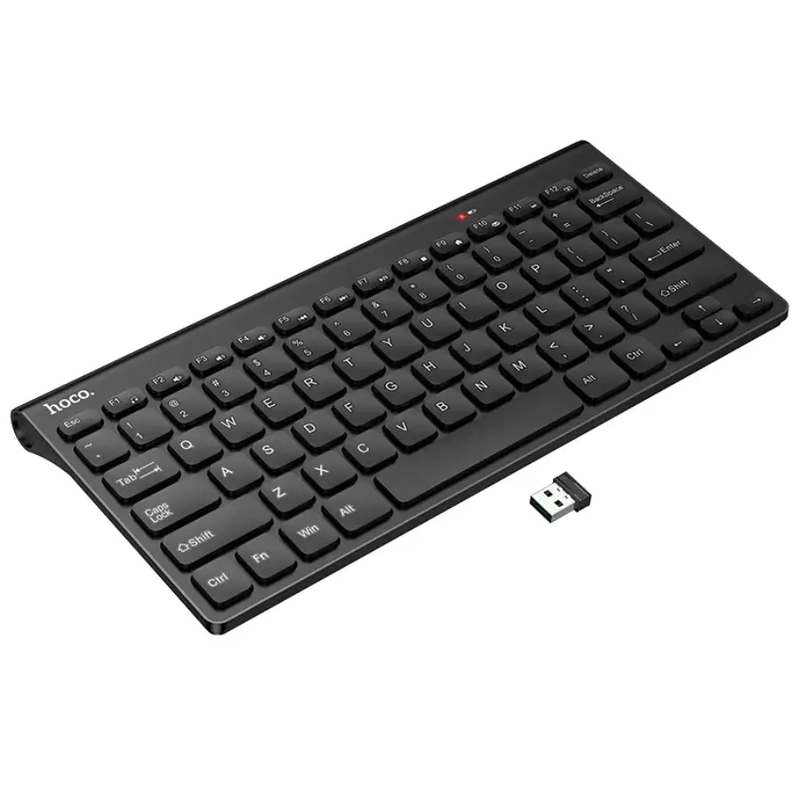 Wireless Mini Keyboard With USB Nano Receiver (GM70) by techplus