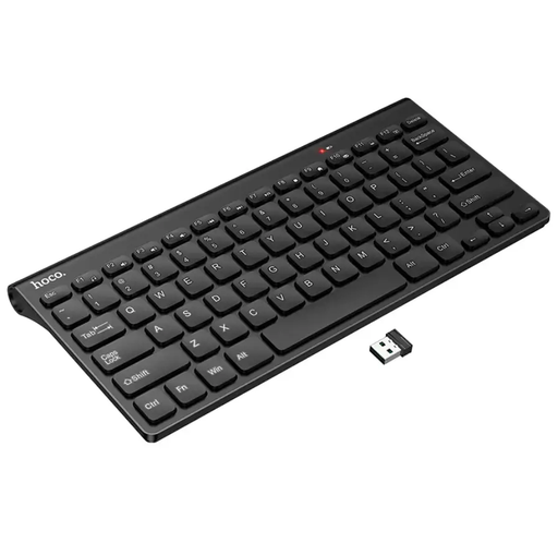 Wireless Mini Keyboard With USB Nano Receiver (GM70) by techplus