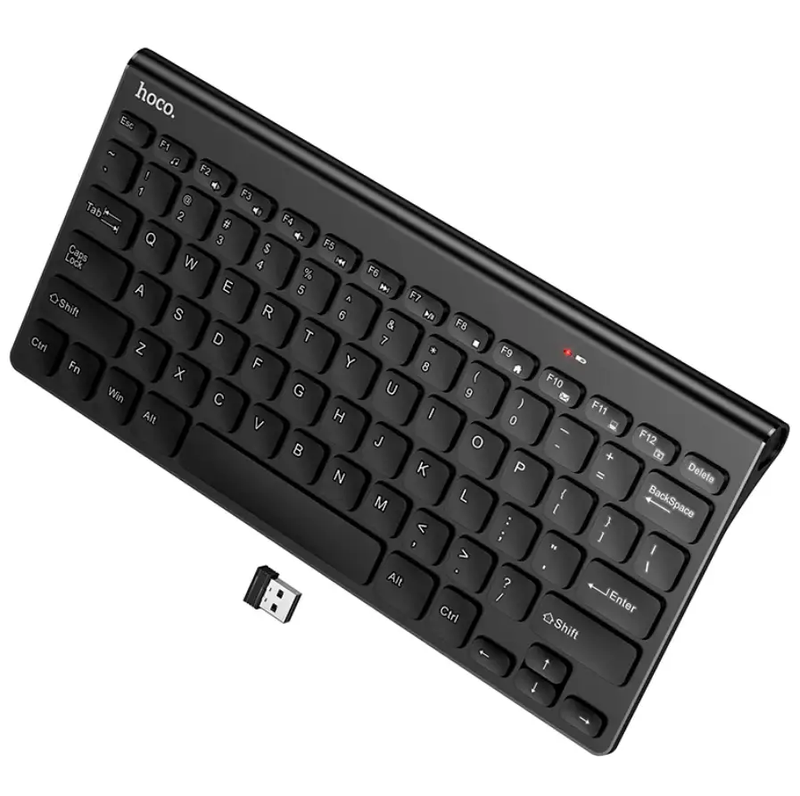 Wireless Mini Keyboard With USB Nano Receiver (GM70) by techplus