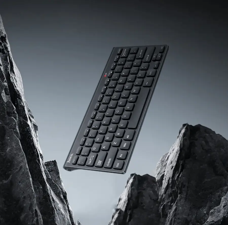 Wireless Mini Keyboard With USB Nano Receiver (GM70) by techplus
