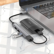 Hoco HB26 4 in 1 Type C to USB Hub NZ by techplus