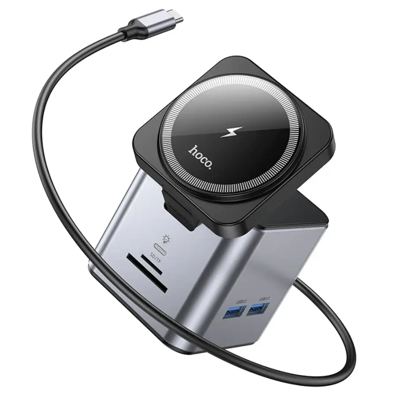 Hoco PD 100W 9 in 1 USB-C Multi Function Docking Station NZ – HB49 by techplus