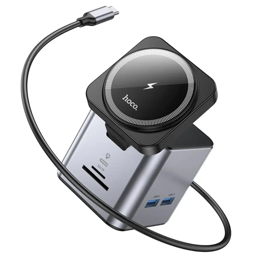 Hoco PD 100W 9 in 1 USB-C Multi Function Docking Station NZ – HB49 by techplus