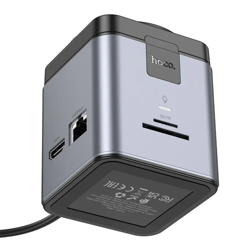 Hoco PD 100W 9 in 1 USB-C Multi Function Docking Station NZ – HB49 by techplus