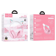 BroDeals Headphone Bluetooth Cat Ear Headset w/ LED Light Bluetooth Cat Ear Headset w/ LED Light