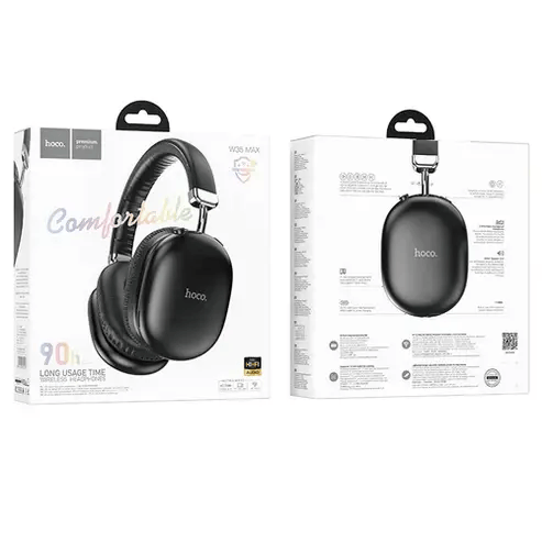 Premium Bluetooth Headset w/ 90 Hours, Comfort Fit by BroDeals