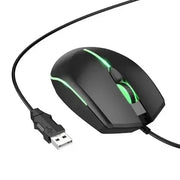 BroDeals Keyboard & Mouse Wired Gaming Mouse w/ 2400 DPI, LED Light Wired Gaming Mouse w/ 2400 DPI, LED Light