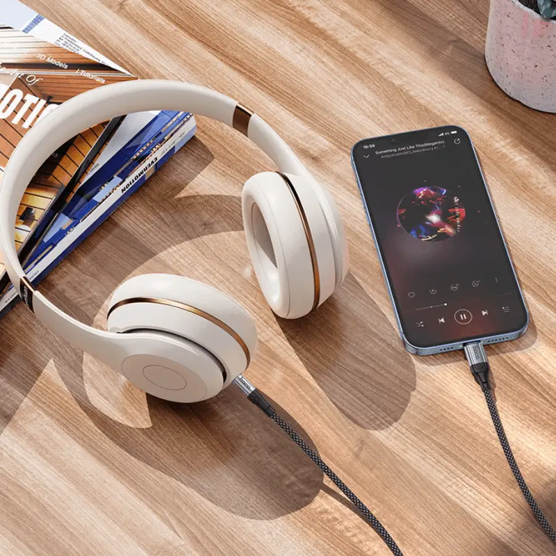 Hoco Lightning to 3.5mm Aux Cable UPA26 by techplus