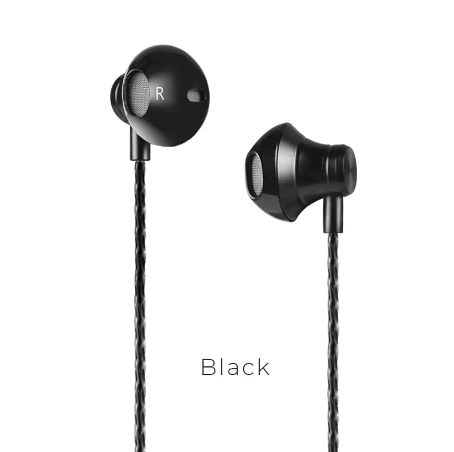 techplus Hoco M18 Gesi Metallic In-Ear Earphones with Mic 3.5mm NZ Hoco M18 Gesi Metallic In Ear Earphones With Mic 3.5mm