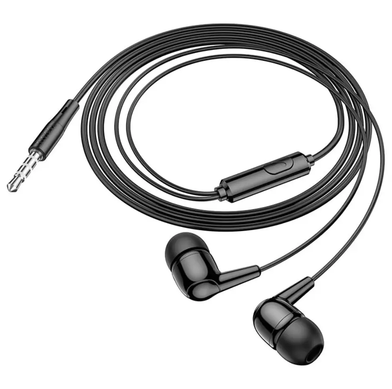 Hoco M97 Enjoy Wired Earphones with Mic 3.5mm NZ by techplus