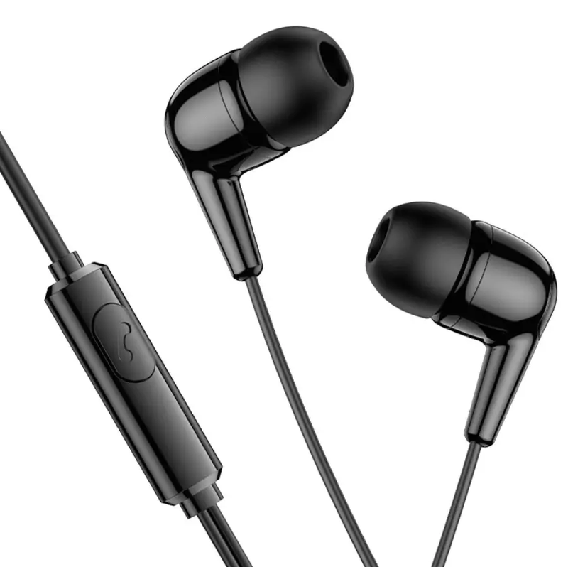 Hoco M97 Enjoy Wired Earphones with Mic 3.5mm NZ by techplus