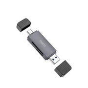 BroDeals Memory Card USB 2.0 Memory Card Reader with USB-A / USB-C Dual Plug USB 2.0 Memory Card Reader with USB-A / USB-C Dual Plug