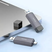 BroDeals Memory Card USB 2.0 Memory Card Reader with USB-A / USB-C Dual Plug USB 2.0 Memory Card Reader with USB-A / USB-C Dual Plug