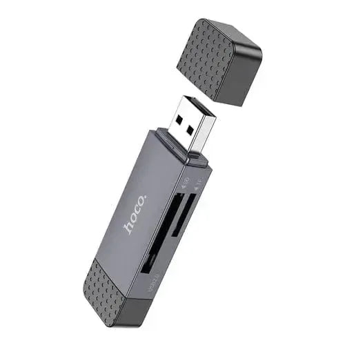 BroDeals Memory Card USB 2.0 Memory Card Reader with USB-A / USB-C Dual Plug USB 2.0 Memory Card Reader with USB-A / USB-C Dual Plug
