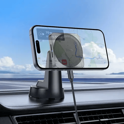 BroDeals mobile phone accessories 15W Magnetic Wireless Fast Charging Phone Holder for Dashboard 15W Magnetic Wireless Fast Charging Phone Holder for Dashboard