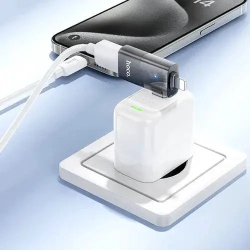 BroDeals mobile phone accessories 2 in 1 OTG Adaptor w/ Lightning & USB-C male to USB-A female, Plug and Play, Data Transfer 2 in 1 OTG Adaptor w/ Lightning & USB-C male to USB-A female, Plug and Play, Data Transfer
