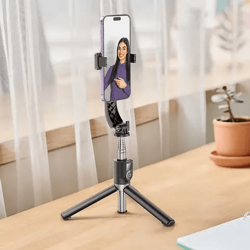 BroDeals mobile phone accessories Premium Bluetooth Selfie Stick w/ 0.98m Tripod, V4.2 Remote Premium Bluetooth Selfie Stick w/ 0.98m Tripod, V4.2 Remote