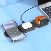 Wireless Fast Charger -15W 3-in-1 by BroDeals