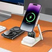 BroDeals mobile phone accessories Wireless Fast Charger - 15W 3-in-1 Magnetic Wireless Fast Charger - 15W 3-in-1 Magnetic