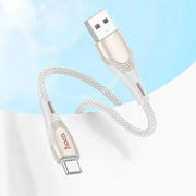 techplus HOCO U133 USB-C Fast Charging Cable 3A 1.2m Braided NZ HOCO U133 USB C Fast Charging Cable Braided 1.2m
