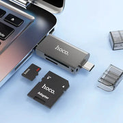 techplus Hoco USB 3.0 Memory Card Reader USB-A USB-C Dual Plug (HB39) Hoco USB 3.0 Memory Card Reader USB-A USB-C Dual Plug (HB39)...