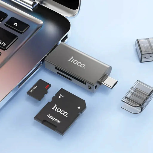techplus Hoco USB 3.0 Memory Card Reader USB-A USB-C Dual Plug (HB39) Hoco USB 3.0 Memory Card Reader USB-A USB-C Dual Plug (HB39)...