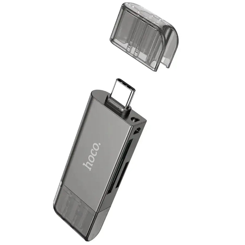 techplus Hoco USB 3.0 Memory Card Reader USB-A USB-C Dual Plug (HB39) Hoco USB 3.0 Memory Card Reader USB-A USB-C Dual Plug (HB39)...