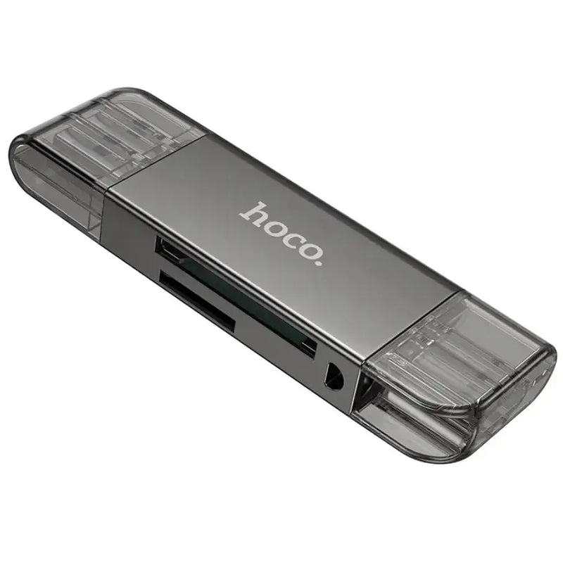 techplus Hoco USB 3.0 Memory Card Reader USB-A USB-C Dual Plug (HB39) Hoco USB 3.0 Memory Card Reader USB-A USB-C Dual Plug (HB39)...