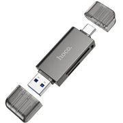 techplus Hoco USB 3.0 Memory Card Reader USB-A USB-C Dual Plug (HB39) Hoco USB 3.0 Memory Card Reader USB-A USB-C Dual Plug (HB39)...