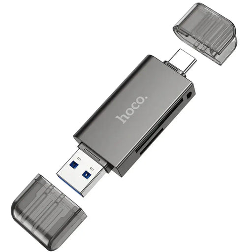 techplus Hoco USB 3.0 Memory Card Reader USB-A USB-C Dual Plug (HB39) Hoco USB 3.0 Memory Card Reader USB-A USB-C Dual Plug (HB39)...
